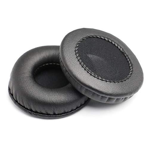 イヤーパッド 65mm 直径 【2個入り】 ヘッドホン 交換用 イヤークッション 黒い PCduod...