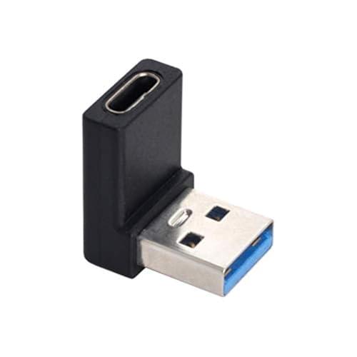 CableccUSB-CタイプCメス90度アップアングルUSB3.0ラップトップデスクトップ用オスデ...