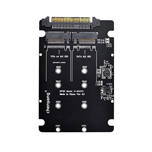 chenyang M.2 NVME/NGFF SATA SSD to U.2 SFF-8639 2イ...