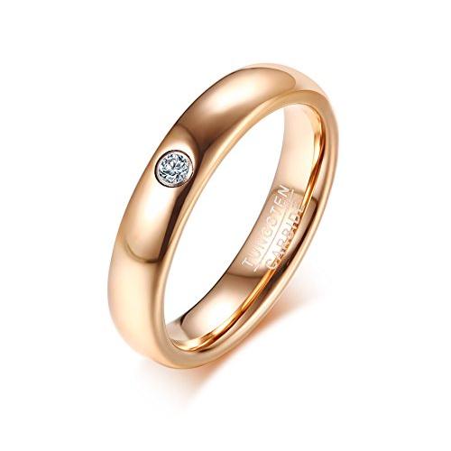 [Rockyu] アクセサリー リング レディース シルバー シンプル 指輪 メンズ ゴールド 結婚...