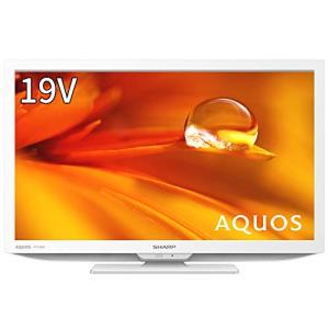 AQUOS SHARP 2T-C19DE-B 19型液晶テレビ ブラック シャープ 2TC19DEB