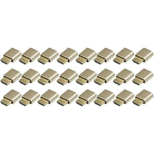 ADWITS 24 パック HDMIバーチャル・ディスプレイ HDMI エミュレータ HDMIダミー...