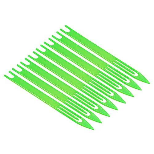 PATIKIL 網針シャトル 180 x 14 x 4mm #7 8本入り プラスチック漁網 修復ツ...