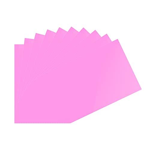 DMiotech 10個 補正ジェルライトフィルターオーバーレイ 透明な プラスチックPVCシート ...