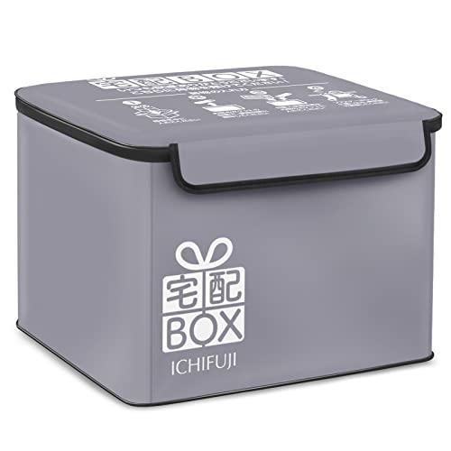 ICHIFUJI 宅配ボックス 宅配BOX 置き配 折りたたみ 個人宅 (グレージュ)