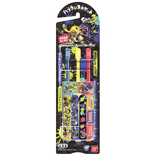 バンダイ(BANDAI) ハブラシ3本セット スプラトゥーン3