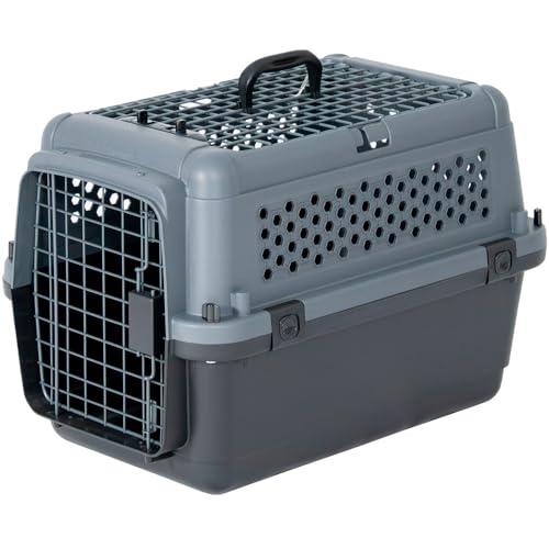 プチリュバン ペットキャリー ダブルドア PR60 猫用 小型犬用 中型犬用 シートベルト固定可 1...