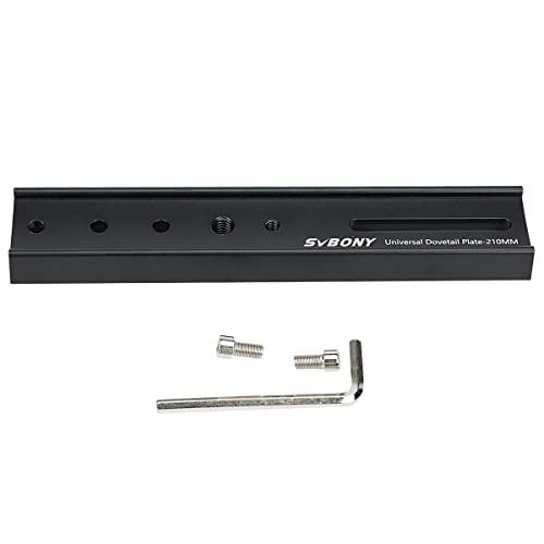 SVBONY SV219 ダブテールプレート 10mm 8.26インチ ビクセン互換性ある 汎用アリ...