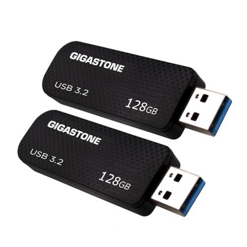GIGASTONE 128GB Flash USB メモリ (2個セット) Z30 USB 3.2 ...