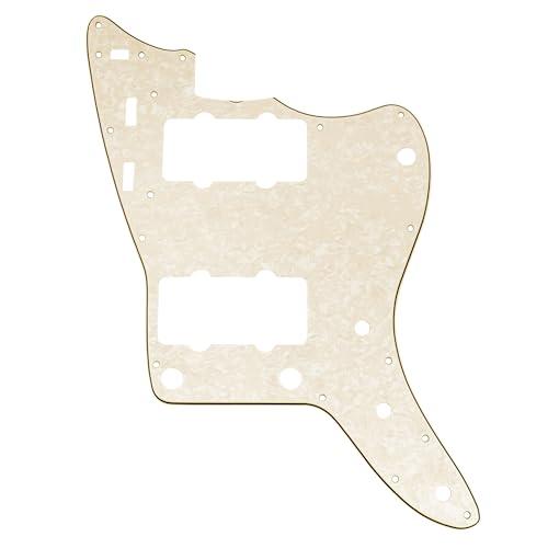 Musiclily Pro 13穴 65 60s JM ジャズマスター用ピックガード 4Pエイジドホ...