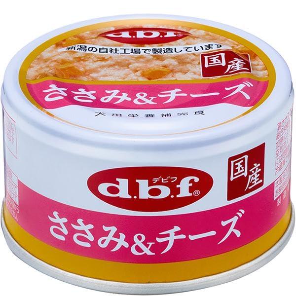 デビフ 粗挽きタイプ ささみ＆チーズ 85g×24缶
