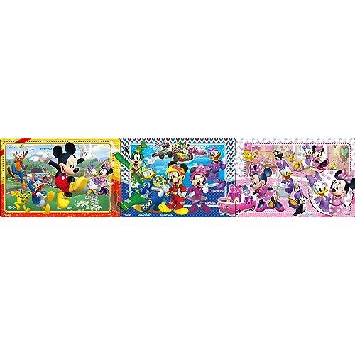 エポック社 【アポロのステップパノラマパズル】 ミッキーマウスとなかまたち 10/15/20ピース ...