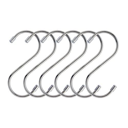 レック ステンレス S字フック 大 6個入 耐荷重 9kg