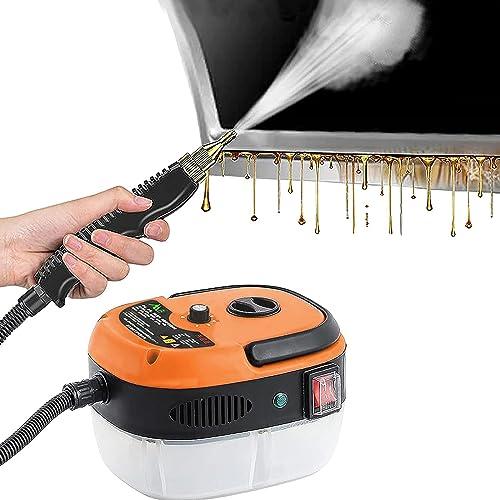 QuiExact スチームクリーナー 高温 高圧 蒸気洗浄機 2500W 110V 6段階調整 10...