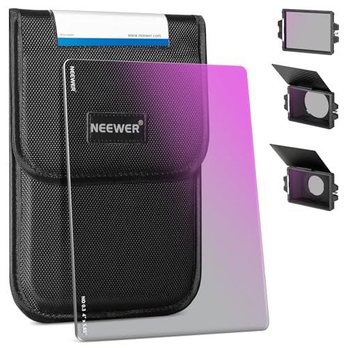 NEEWER 角型NDフィルター 1ストップ ND0.3 減光 4インチ×5.65インチ