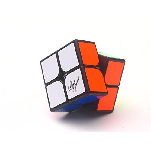 XingHen M ブラック [MoYu GuoGuan] 磁石内蔵2x2x2競技用スピードキューブ