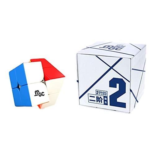 MGC 2x2x2 ステッカーレス [YJ] 磁石内蔵2x2x2競技用スピードキューブ