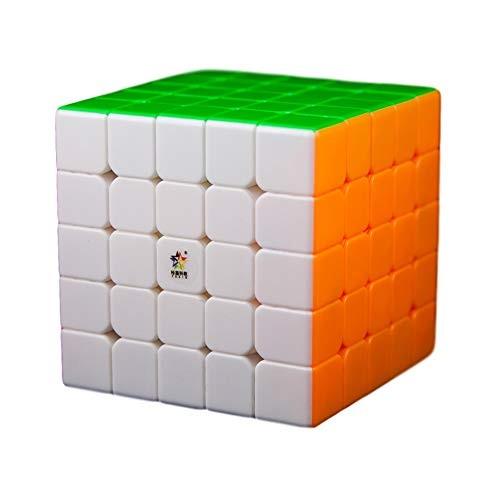 Little Magic 5x5x5 M ステッカーレス [YuXin] 磁石内蔵5x5x5競技用ス...