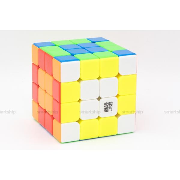 YuSu V2 M ステッカーレス [YJ] 磁石内蔵4x4x4競技用スピードキューブ