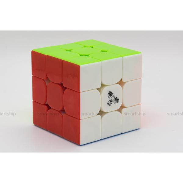 Thunderclap 3x3x3 V3 M ステッカーレス [QiYi] 磁石内蔵3x3x3競技用...