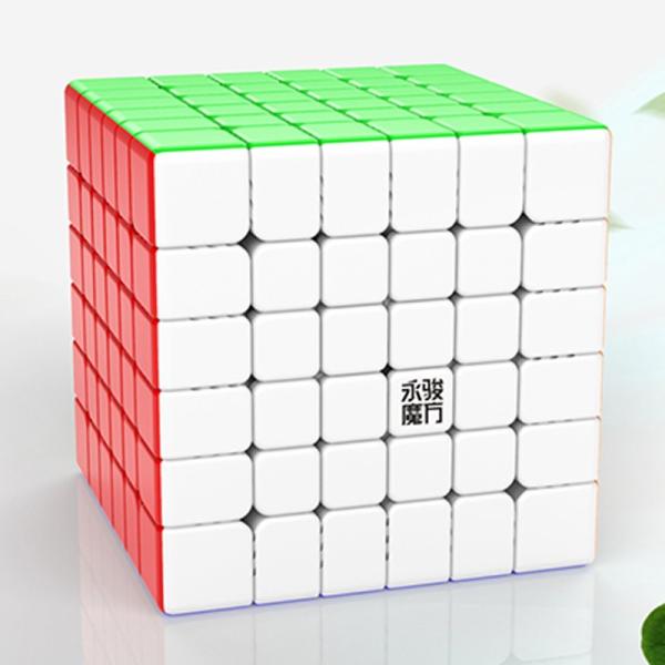 YuShi M ステッカーレス [YJ] 磁石内蔵6x6x6競技用スピードキューブ