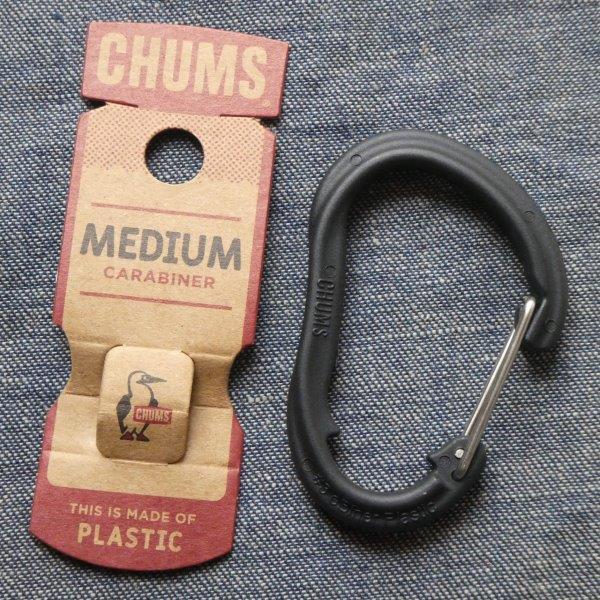 CHUMS チャムス カラビナ M CH61-0119 Plastic eBiner M ブラック