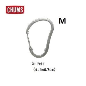 CHUMS チャムス カラビナ M CH61-0122 Silver Metal eBiner M｜smartsmile2nd