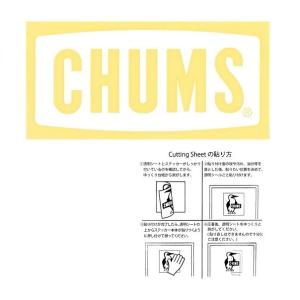 チャムス ステッカー Cutting Sheet CHUMS Logo M Sticker CH62-1483｜smartsmile2nd