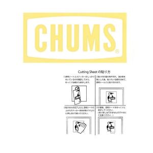 チャムス ステッカー Cutting Sheet CHUMS Logo S 日本製 Sticker CH62-1484