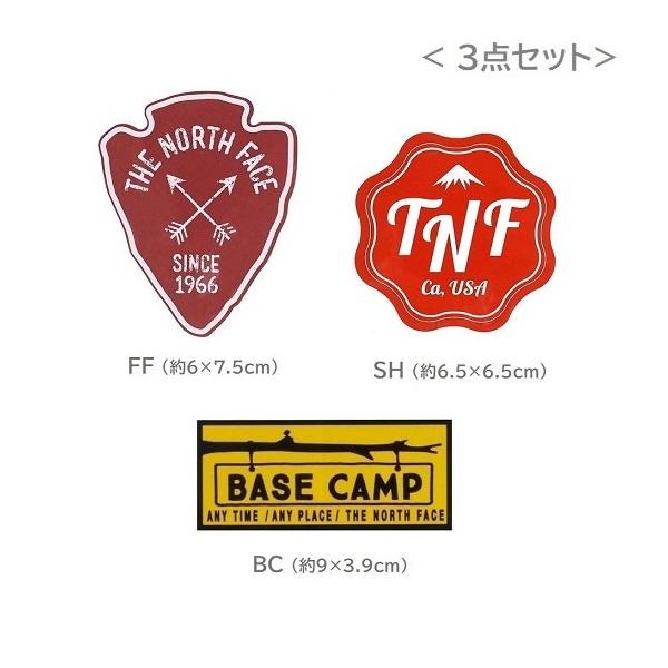 3枚セット ノースフェイス TNF Print Sticker NN32229 ステッカー FSB
