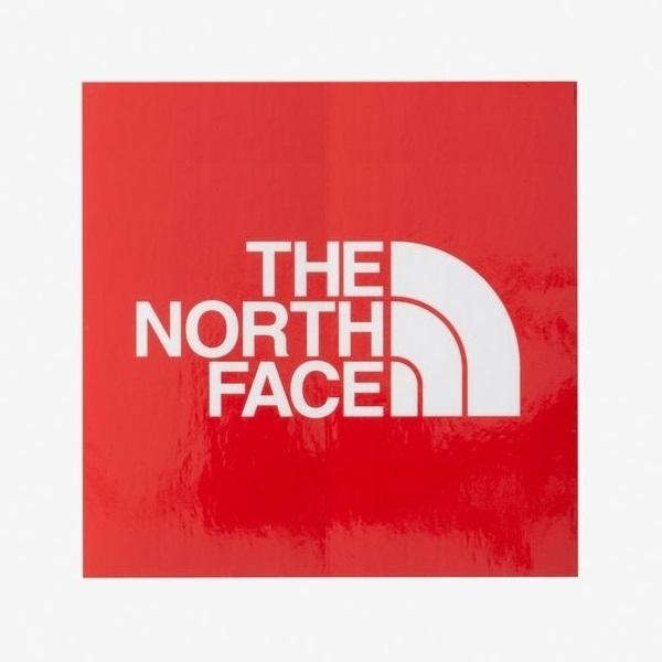 ザ・ノース・フェイス TNF Square Logo Sticker NN32349 レッド