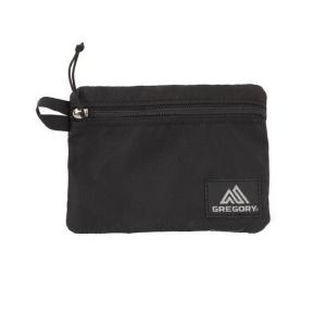 GREGORY グレゴリー  ポストカード ポーチ Black POST CARD POUCH 財布 カードケース 貴重品入｜smartsmile2nd