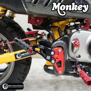 ホンダ モンキー125 バックステップキット MORITECH CNC RACING REAR