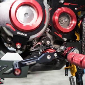 ホンダ 5速モンキー125用高剛性アルミ製スイングアーム スタビライザー