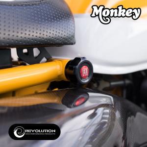 REVOLUTION ホンダモンキー125 シートロックプラグ／レボリューション / Seat Lock Plugs Honda Monkey 125 JB02 JB03 シートノブ｜smartsmokers