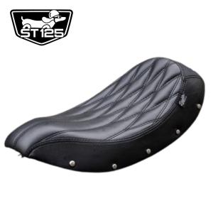 ホンダ ダックス ST125用交換 スペシャルカーブシート/ ショートスタイルDX039 / Diablo Custom Works Special Curve Seat (Mixed Pattern) for Honda DAX125｜smartsmokers