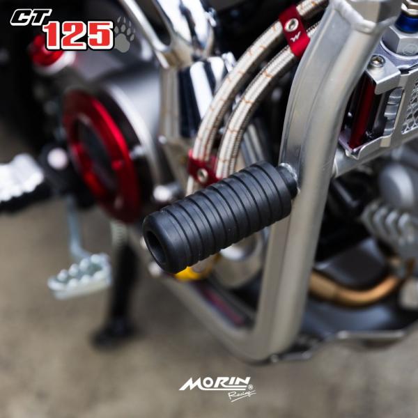 MORIN RACING ホンダ ハンターカブ CT125用スライダーガード/フットレスト 左右セッ...