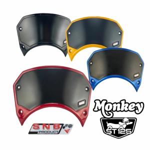 ホンダ モンキー ダックス ST125 SNB メーターバイザー ウインドシールド Honda SNB Meter Visor ST125 Monkey125 JB04 JB03 JB02/メーター用風防｜SmartSmokers