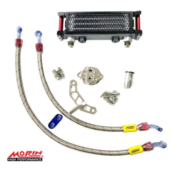 ホンダ ダックス DAX125 オイルクーラーキット/MORIN RACING Oil Cooler...