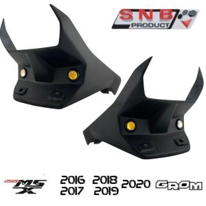 ホンダ グロム MSX125 LEDウインカー内蔵リアフェンダー Honda Grom MSX125 2016 to 2020 SNB Tail Tidy Fender Eliminator｜smartsmokers