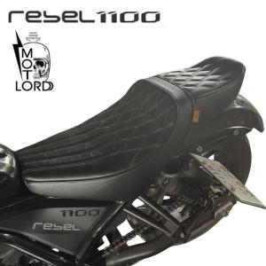 ホンダ レブル1100用交換ロングシート モトロード /  MotolordD Replacement Long Seat For HONDA Rebel 1100 SC83