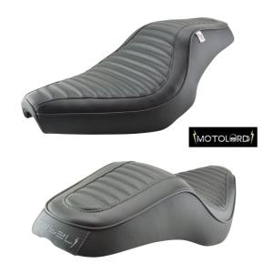 ホンダ レブル250/500交換用ダブルシート /モトロードHonda Rebel CMX 300 500 Replacement Seat Double -V4 MotoLordd Black｜smartsmokers