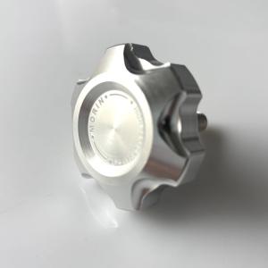 MORIN RACING くるくるハンドル用 CNCアルミ ハンドルノブ シルバー｜SmartSmokers