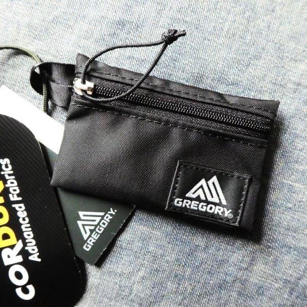 GREGORY グレゴリー CARD SIZE POUCH ブラック 小銭入れ キーケース 貴重品入...