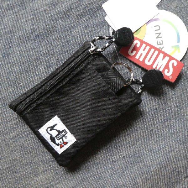 CHUMS Recycle Key Coin Case CH60-3574 Black 定期入 コイ...