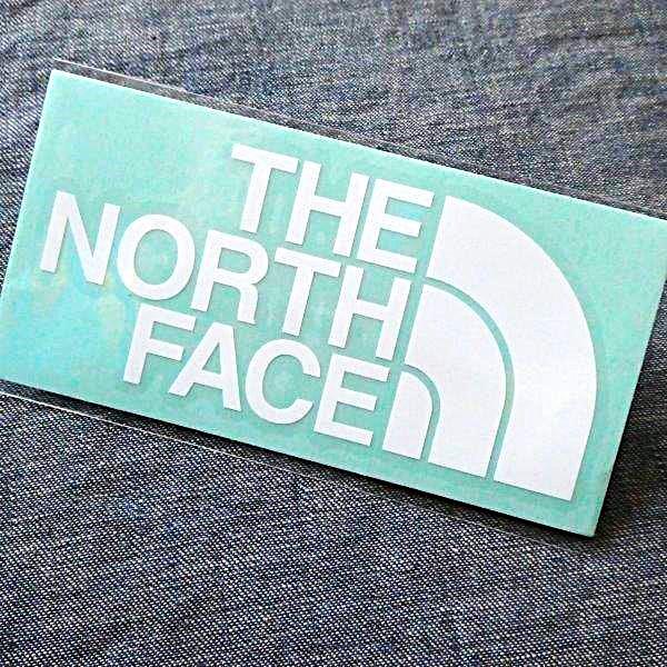 2025 THE NORTH FACE TNFカッティングステッカー NN32513 ホワイト
