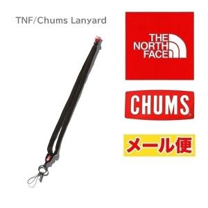 TNF NORTH FACE × CHUMS ランヤードロープ Original NN83605 首提げ用携帯ホルダー Made in USA