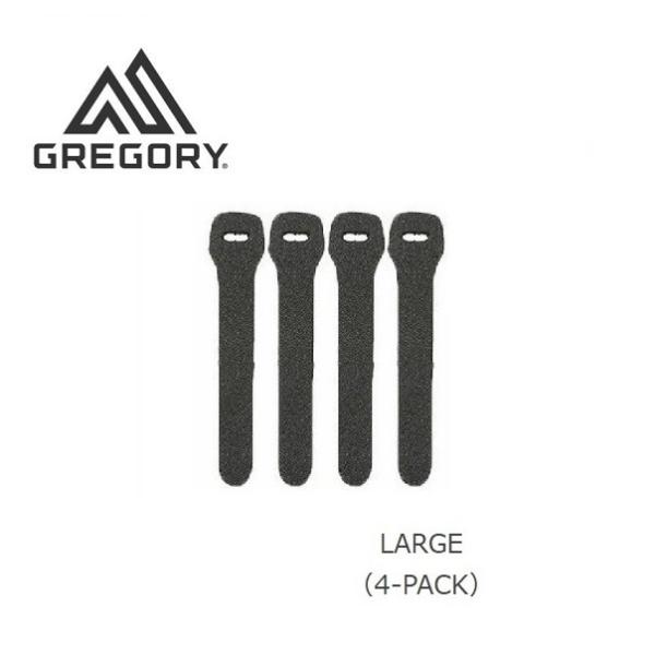 GREGORY グレゴリー ZIPPER PULLS L ブラック 4本セット