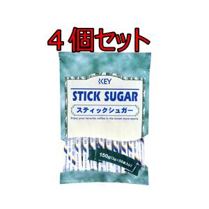 スティックシュガー キーコーヒー 3g×50本入り　4個セット