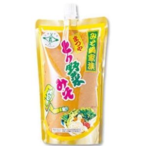 とり野菜みそ まつや 500g 味噌 スタンドパック キャップ付